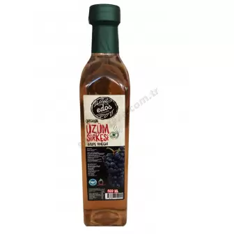 Edos Organik Üzüm Sirkesi 500Ml resim 1