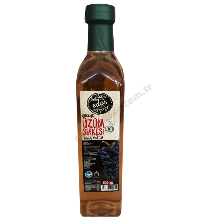 Edos Organik Üzüm Sirkesi 500Ml
