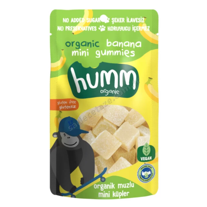 humm Organik Glutensiz Vegan Muzlu 12 Li Küpler